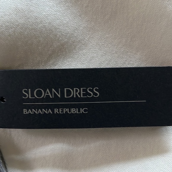 black dress with a cream, top,navy insert in the front has a very detailed back - Picture 5 of 6